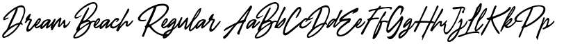 Dream Beach Regular font