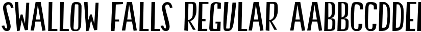 Swallow Falls Regular font