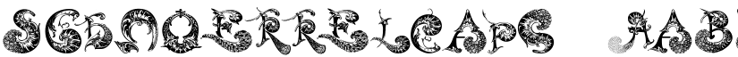 SchnoerkelCaps font