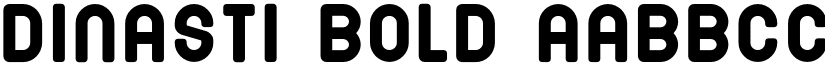 DINASTI Bold font