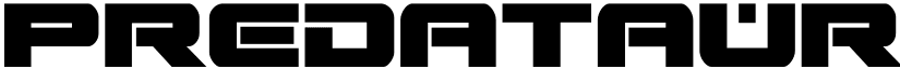 Predataur Condensed Condensed font