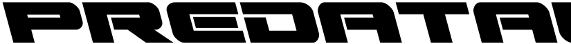 Predataur Leftalic Italic font