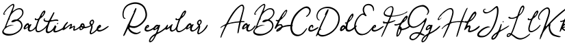 Baltimore font download