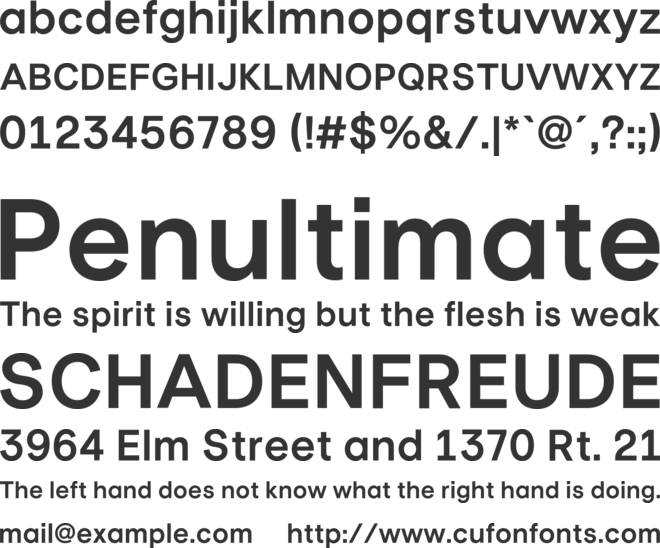 EuropaNuova- font preview