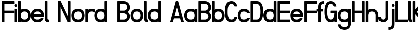 Fibel Nord Bold font