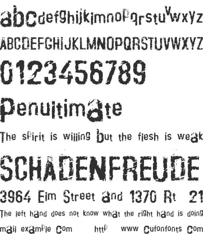 crustype_crust font preview