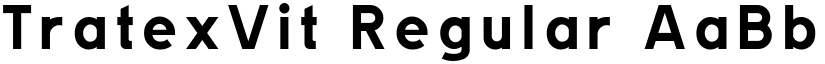 TratexVit Regular font