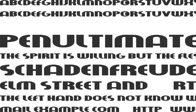 fatboy font preview