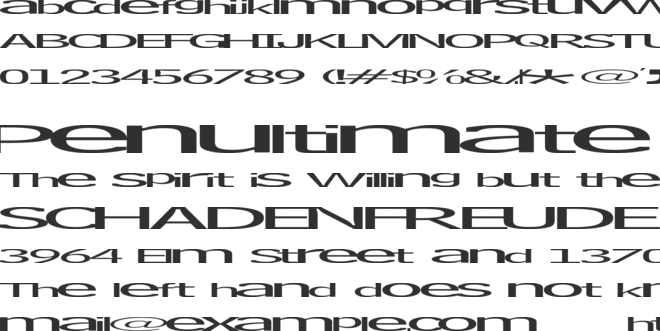plakativo font preview