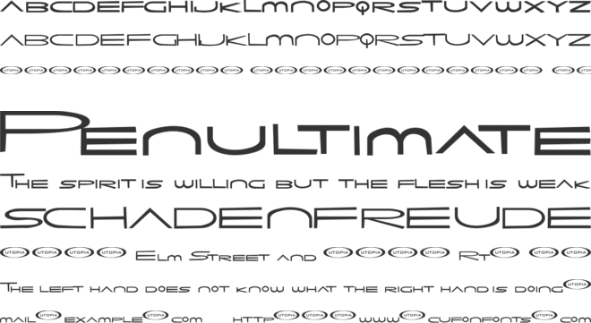 The Monkies Ate My Soul font preview