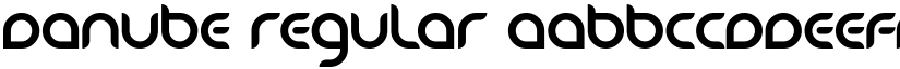 Danube Regular font
