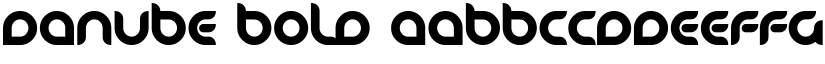 Danube Bold font