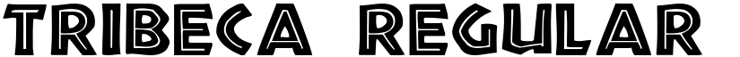 Tribeca Regular font