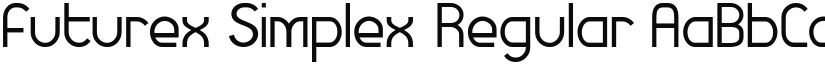 Futurex Simplex font download