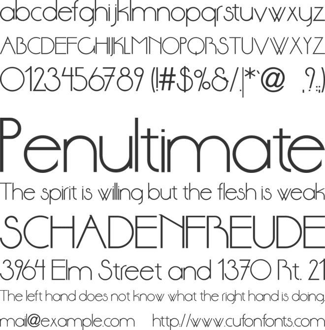 DS StandartCyr font preview