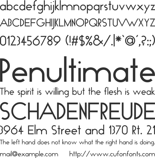 Ticker Tape font preview