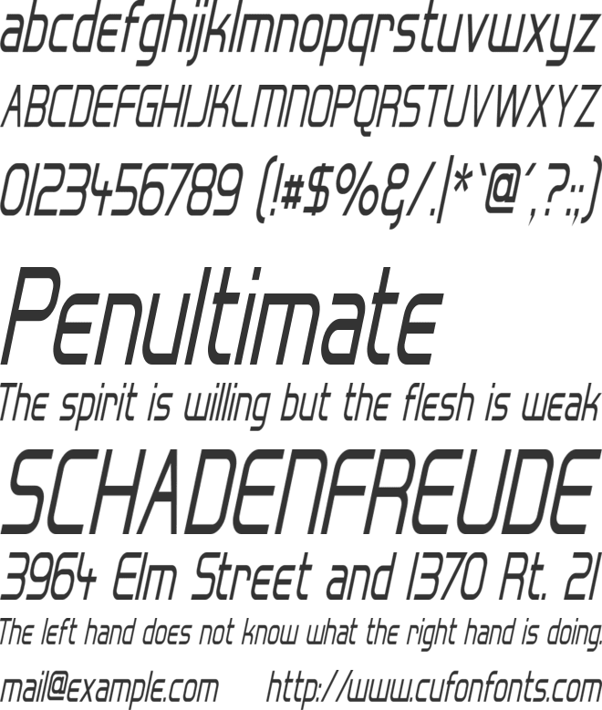 Hall Fetica Narrow font preview