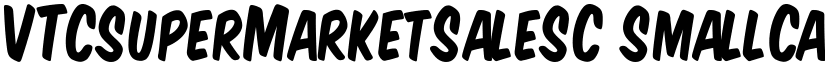 VTCSuperMarketSaleSC SmallCaps font