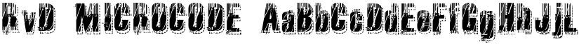 RvD_MICROCODE font