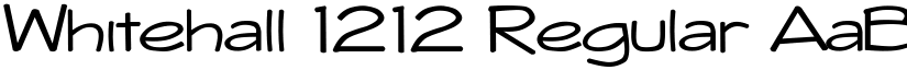 Whitehall 1212 font download