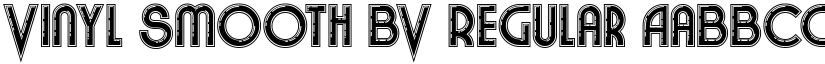 Vinyl Smooth BV Regular font