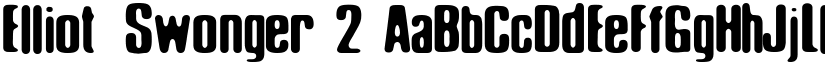 Elliot_Swonger 2 font