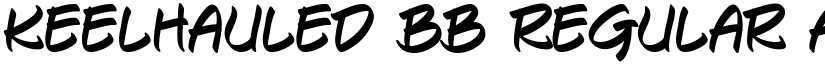 Keelhauled BB font download
