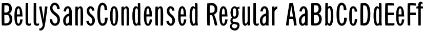 BellySansCondensed font download