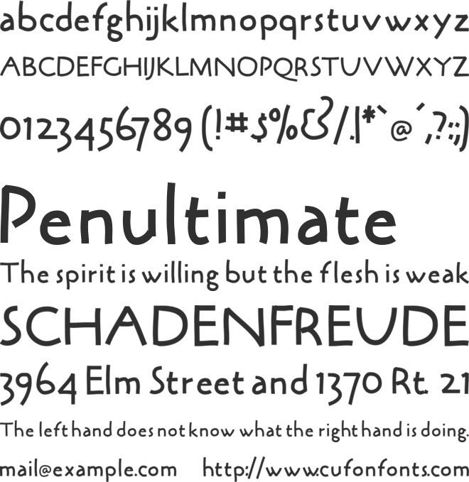 BrushPenMK-Medium font preview