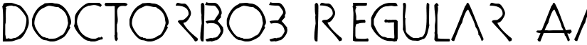 doctorBob Regular font