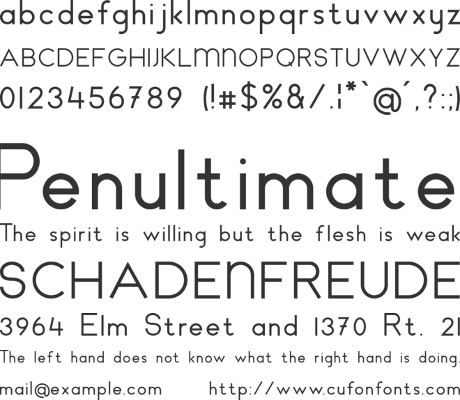 SchoolKX_New font preview