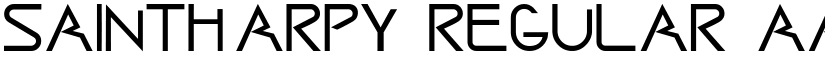 Saintharpy font download