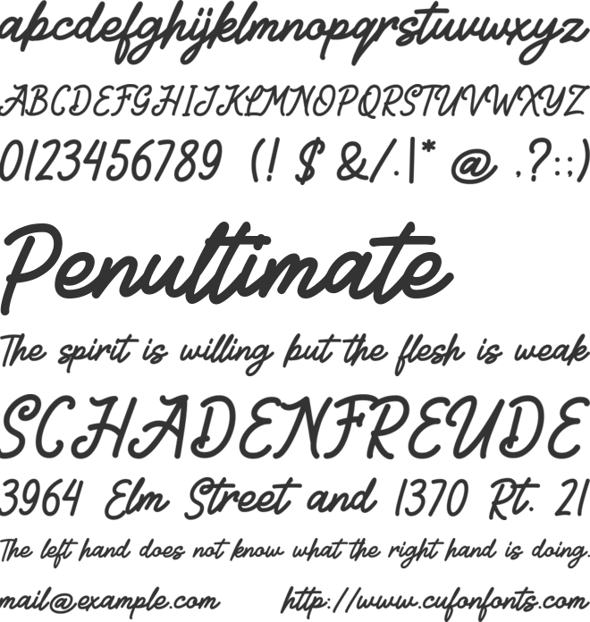 Kitabisa font preview