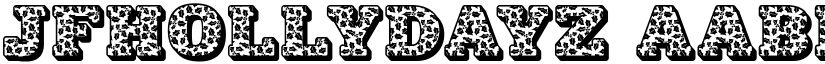 JFHollyDayz font