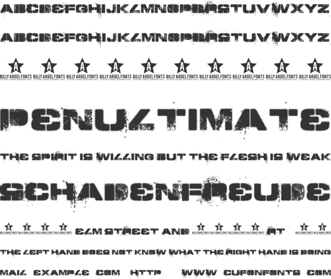 TOY_SOLDIERS font preview