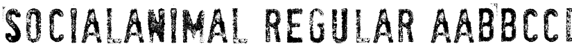SociaLAnimaL font download