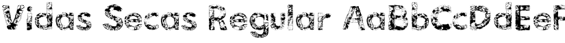 Vidas Secas Regular font