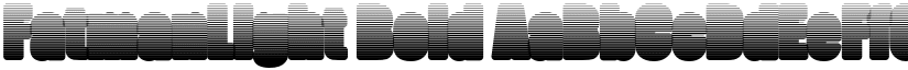 FatmanLight Bold font