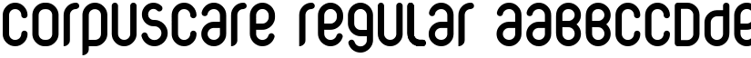 CorpusCare Regular font