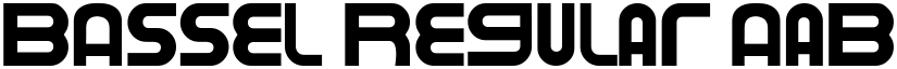 BASSEL Regular font