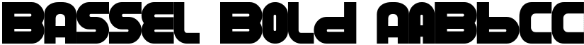 BASSEL Bold font