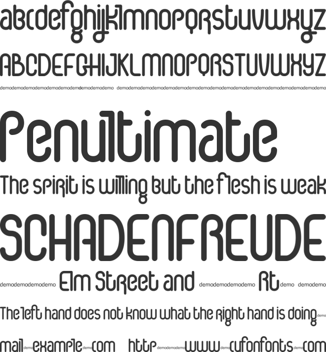 IceCream Soda font preview