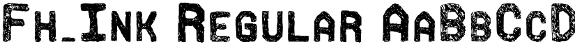 Fh_Ink Regular font