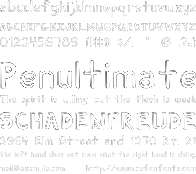 Fh_Ugly font preview