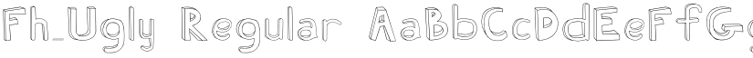 Fh_Ugly Regular font