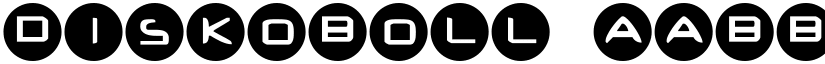 Diskoboll font download