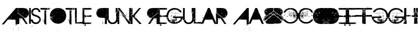 Aristotle Punk Regular font