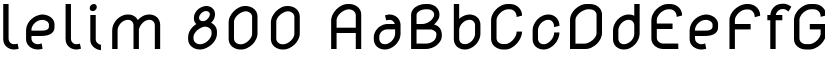 lelim 800 font