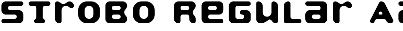 Strobo Regular font