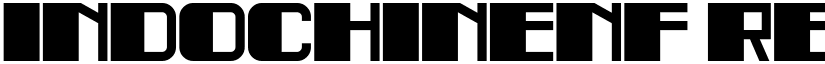 IndochineNF Regular font